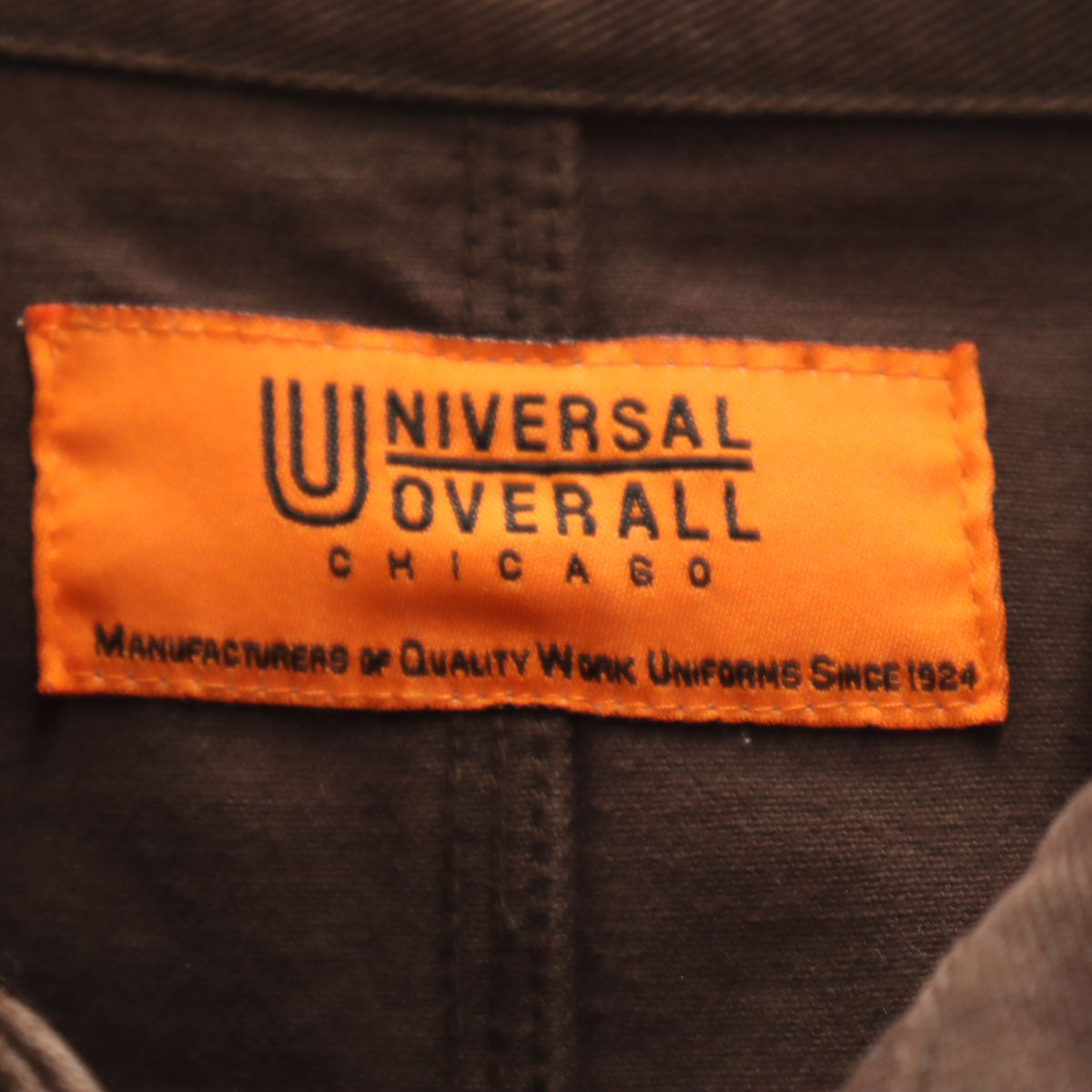 UNIVERSAL OVERALL ユニバーサルオーバーオール ワークジャケット F ブラウン カバーオール レディース