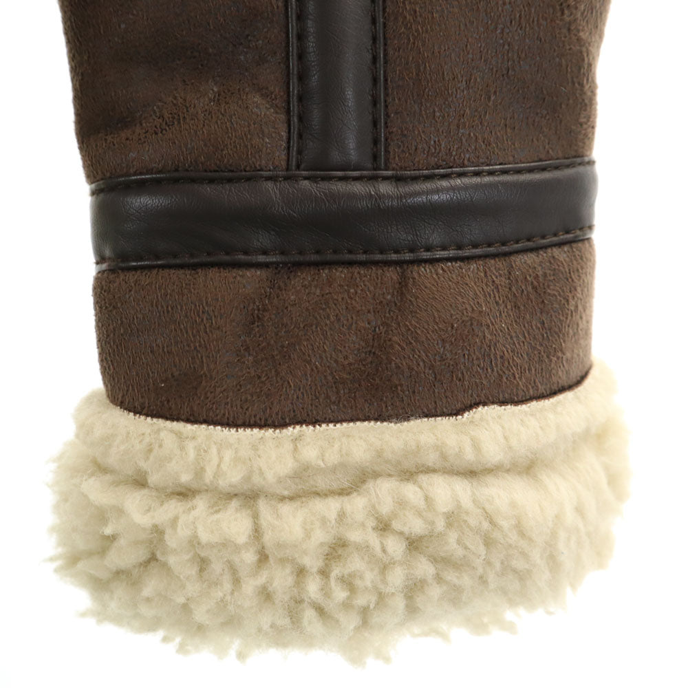 アルファインダストリーズ B-3 フェイク ムートンジャケット S