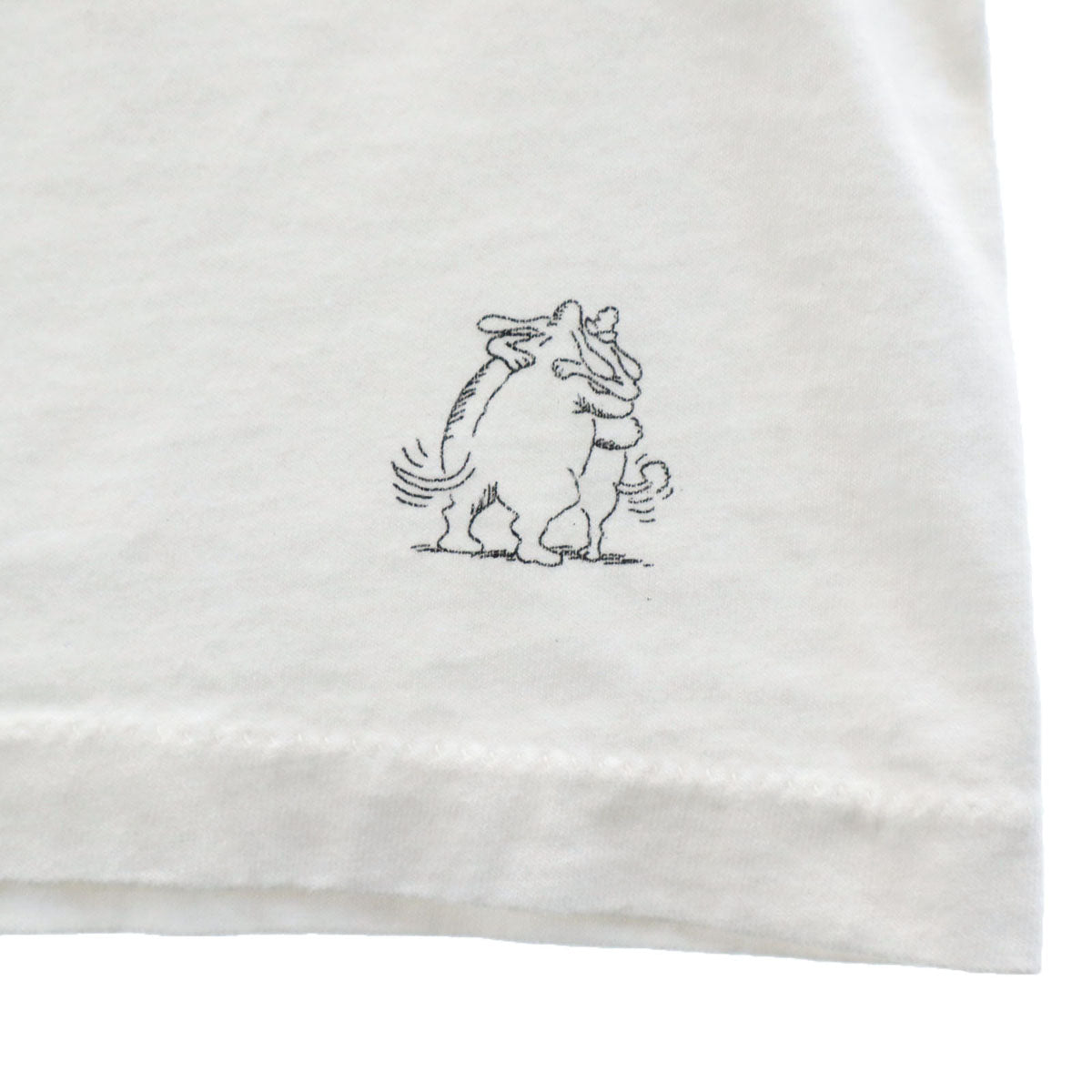 THE FAR SIDE ファーサイド 90s 00s オールド USA製 漫画 ゲイリーラーソン 半袖 シングルステッチ プリント Tシャツ L ホワイト メンズ