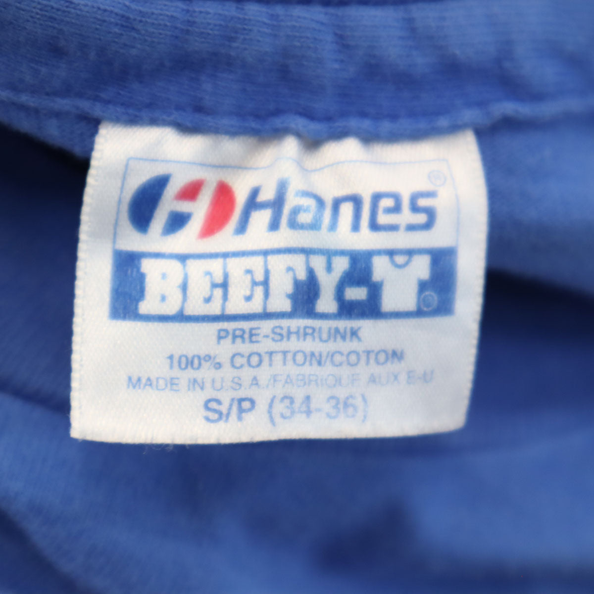 Hanes ヘインズ 80s 90s オールド USA製 ユニバーサルスタジオハリウッド 半袖 シングルステッチ Tシャツ S ブルー E.T. メンズ