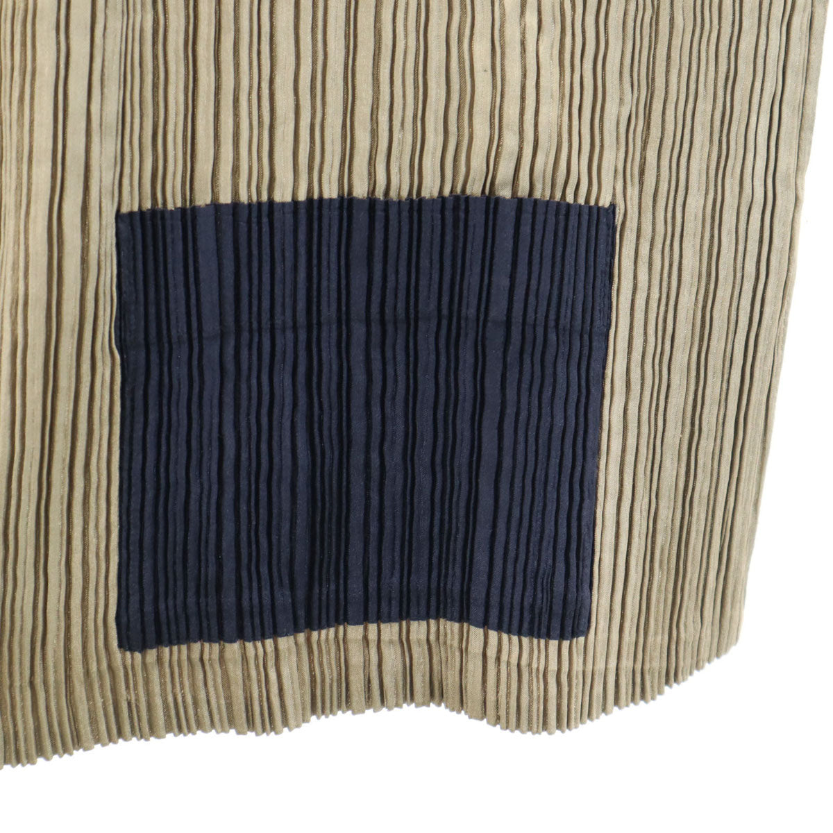 ISSEY MIYAKE MEN イッセイミヤケメン 90s 日本製 オールド プリーツ ベスト M ベージュ メンズ