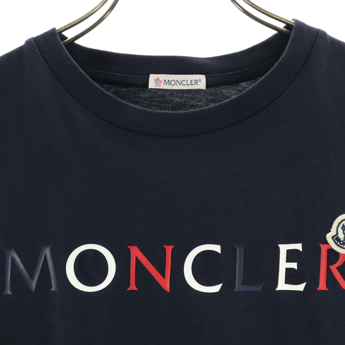 MONCLER モンクレール ロゴ 半袖 Tシャツ 14A ネイビー キッズ
