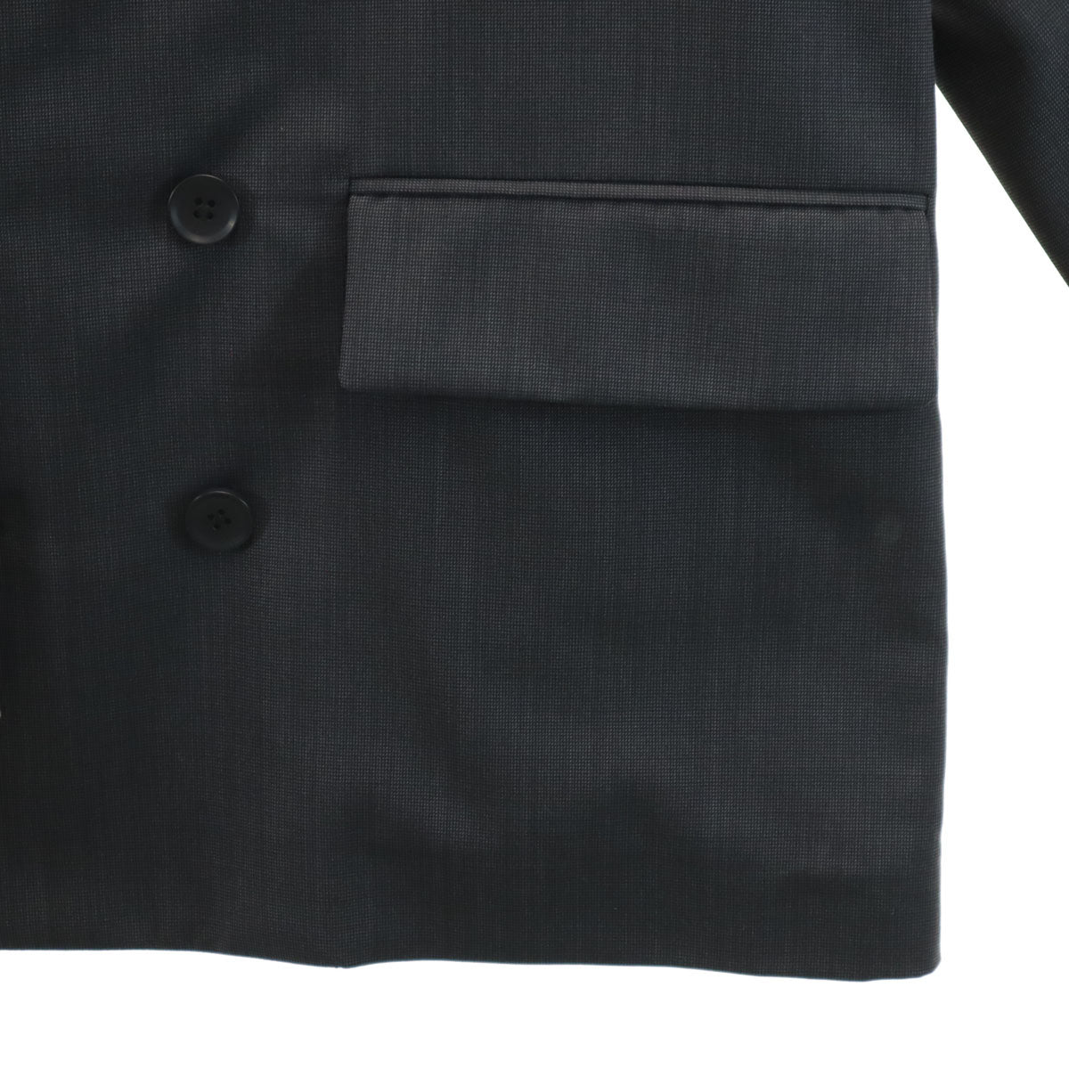 未使用 HARE ハレ ウールブレンド テーラードジャケット S グレー ダブル タグ付き メンズ