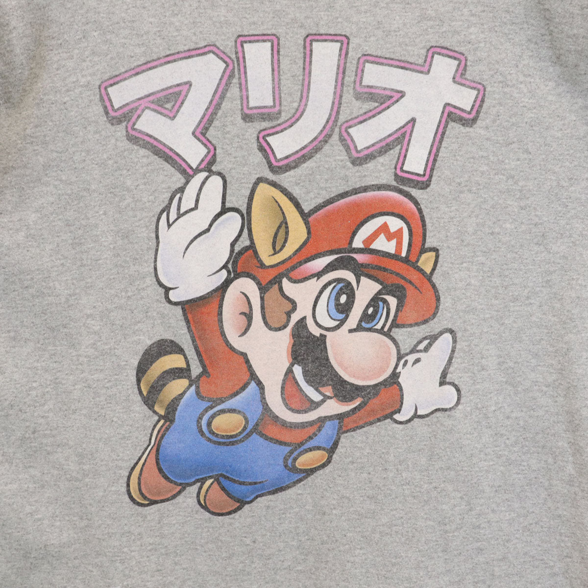 DELTA デルタ マリオ 半袖 Tシャツ L グレー メンズ