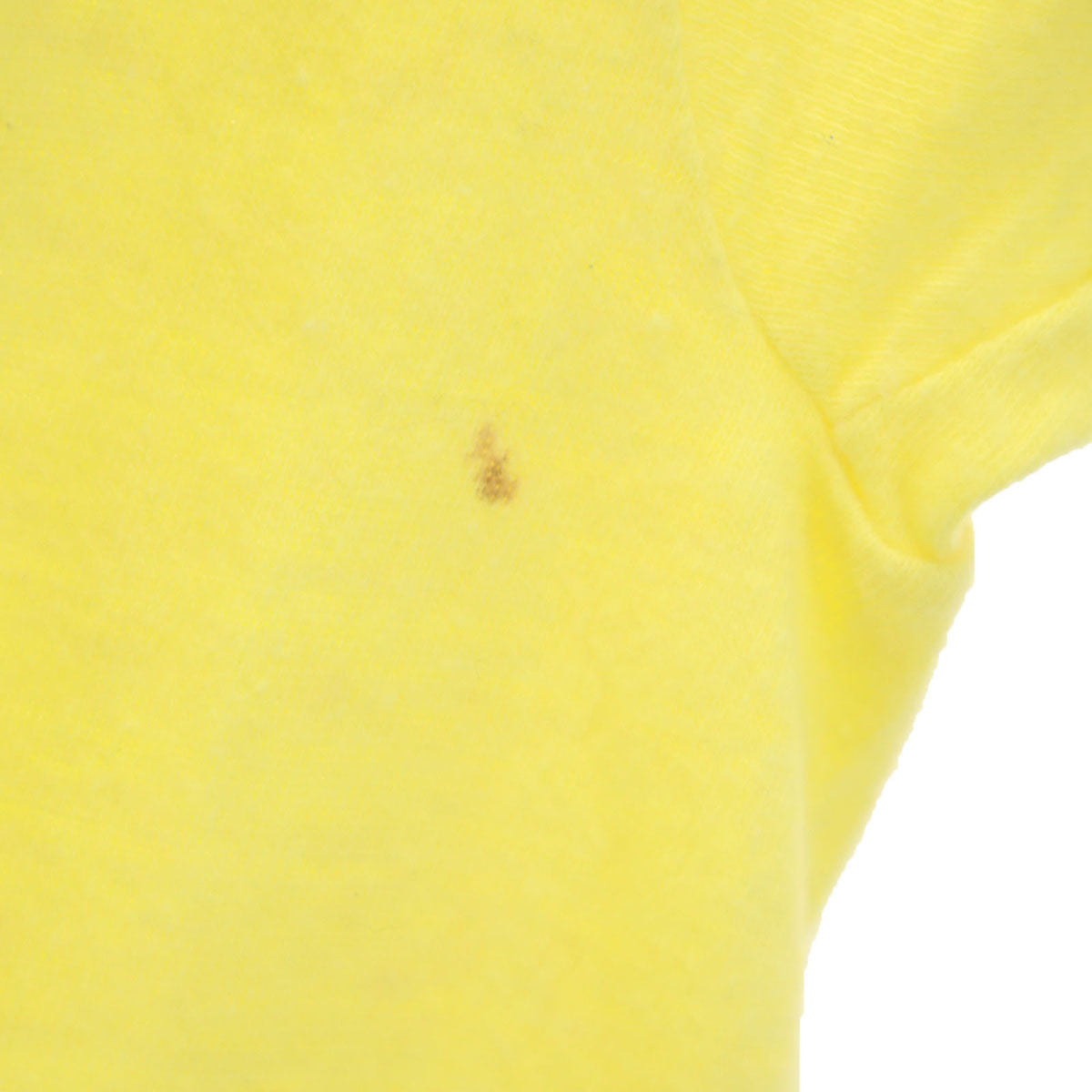 Hanes ヘインズ 70s USA製 ヴィンテージ オレンジタグ SUPER DAD 半袖 Tシャツ L イエロー シングルステッチ メンズ
