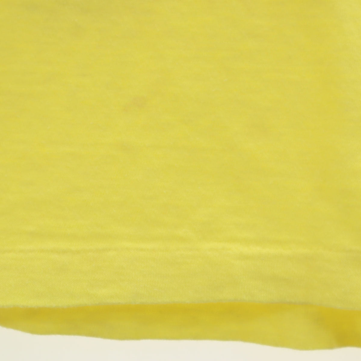 Hanes ヘインズ 70s USA製 ヴィンテージ オレンジタグ SUPER DAD 半袖 Tシャツ L イエロー シングルステッチ メンズ