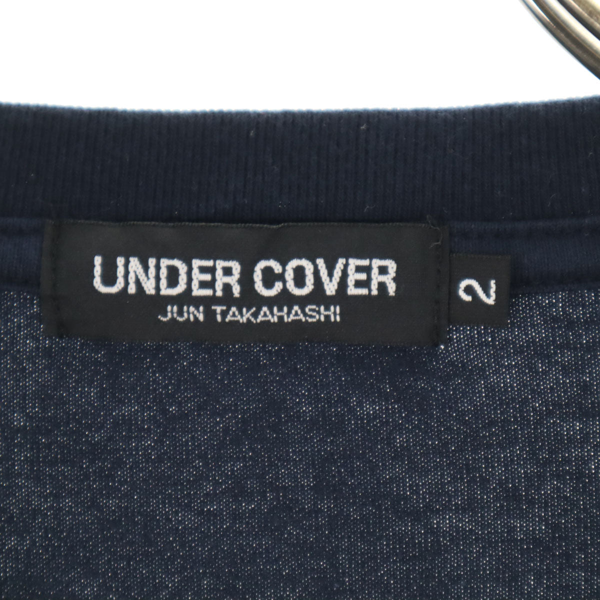 UNDERCOVER アンダーカバー 日本製 半袖 Tシャツ 2 ネイビー JUN TAKAHASHI メンズ