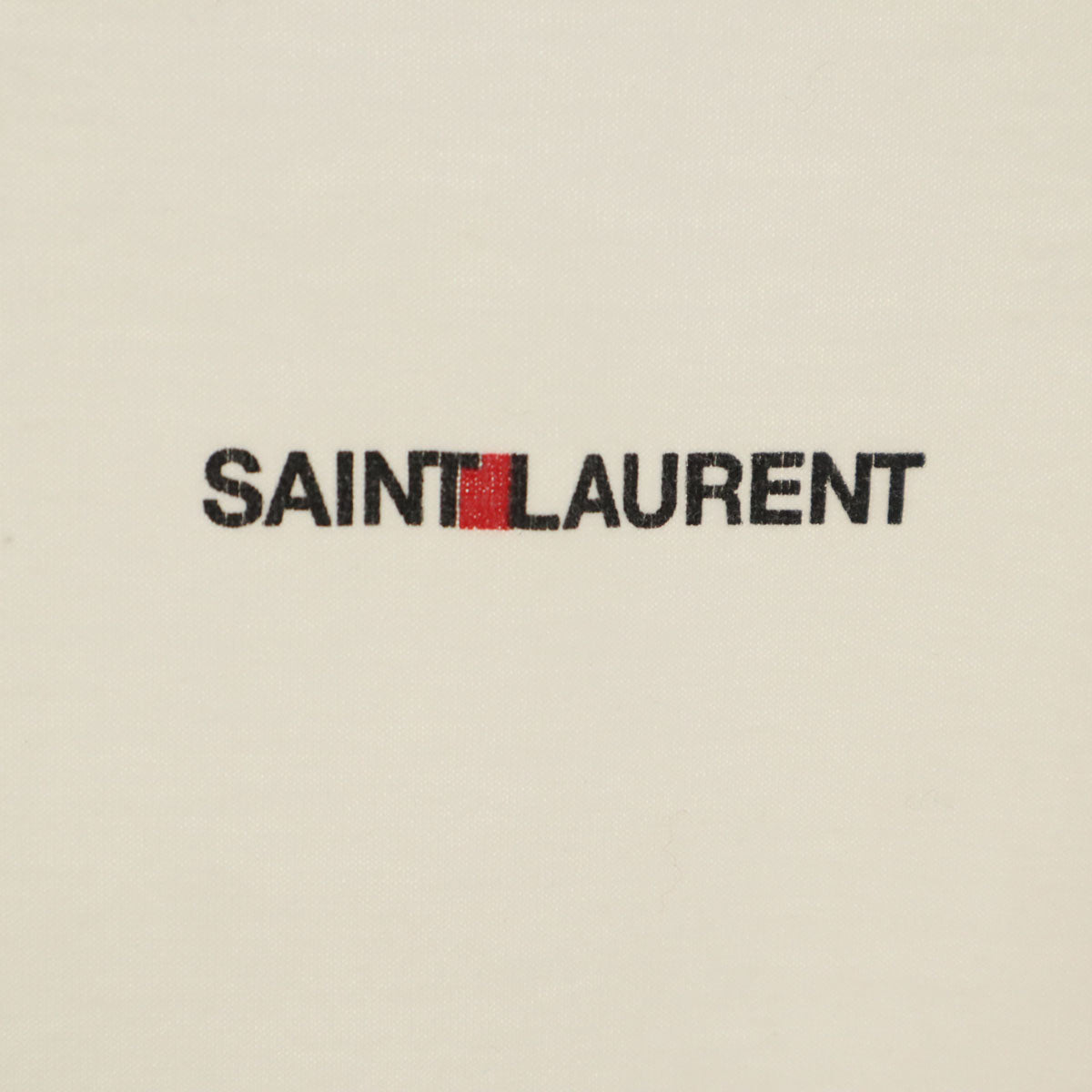 SAINT LAURENT サンローラン イタリア製 半袖 Tシャツ M ホワイト メンズ