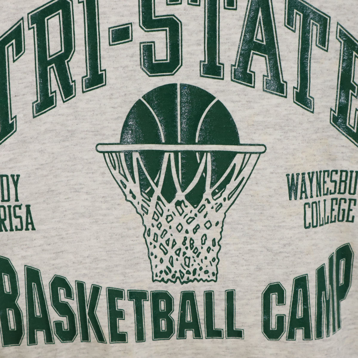 RUSSELL ATHLETIC ラッセルアスレチック 90s USA製 オールド カレッジ 半袖 Tシャツ XL グレー バスケットボール メンズ