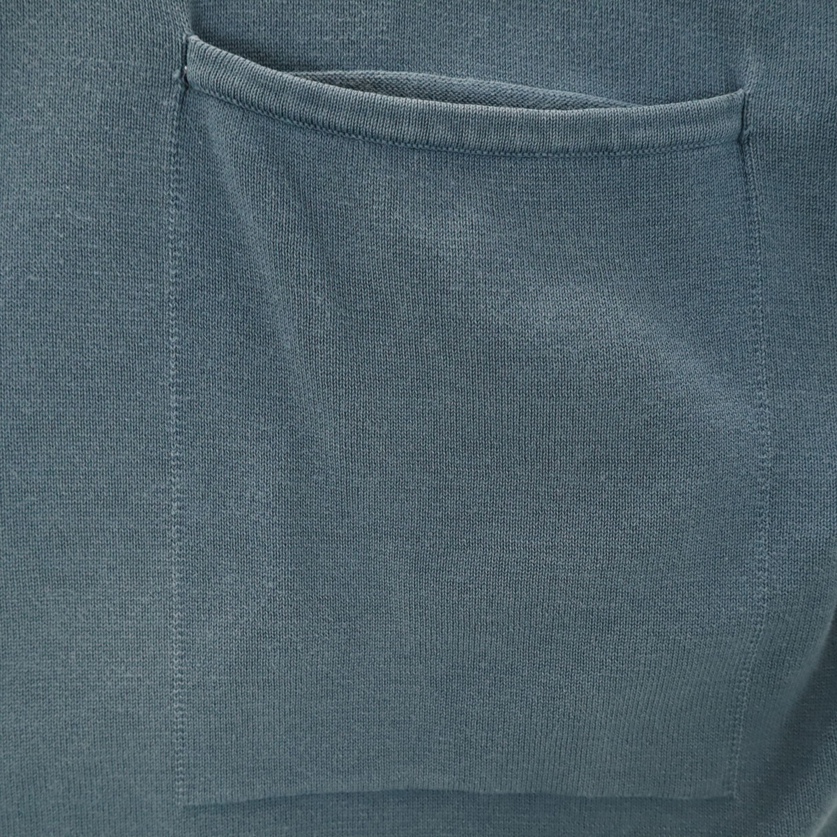 crepuscule クレプスキュール 半袖 ポケット ニット Tシャツ 2 チャコールグレー メンズ