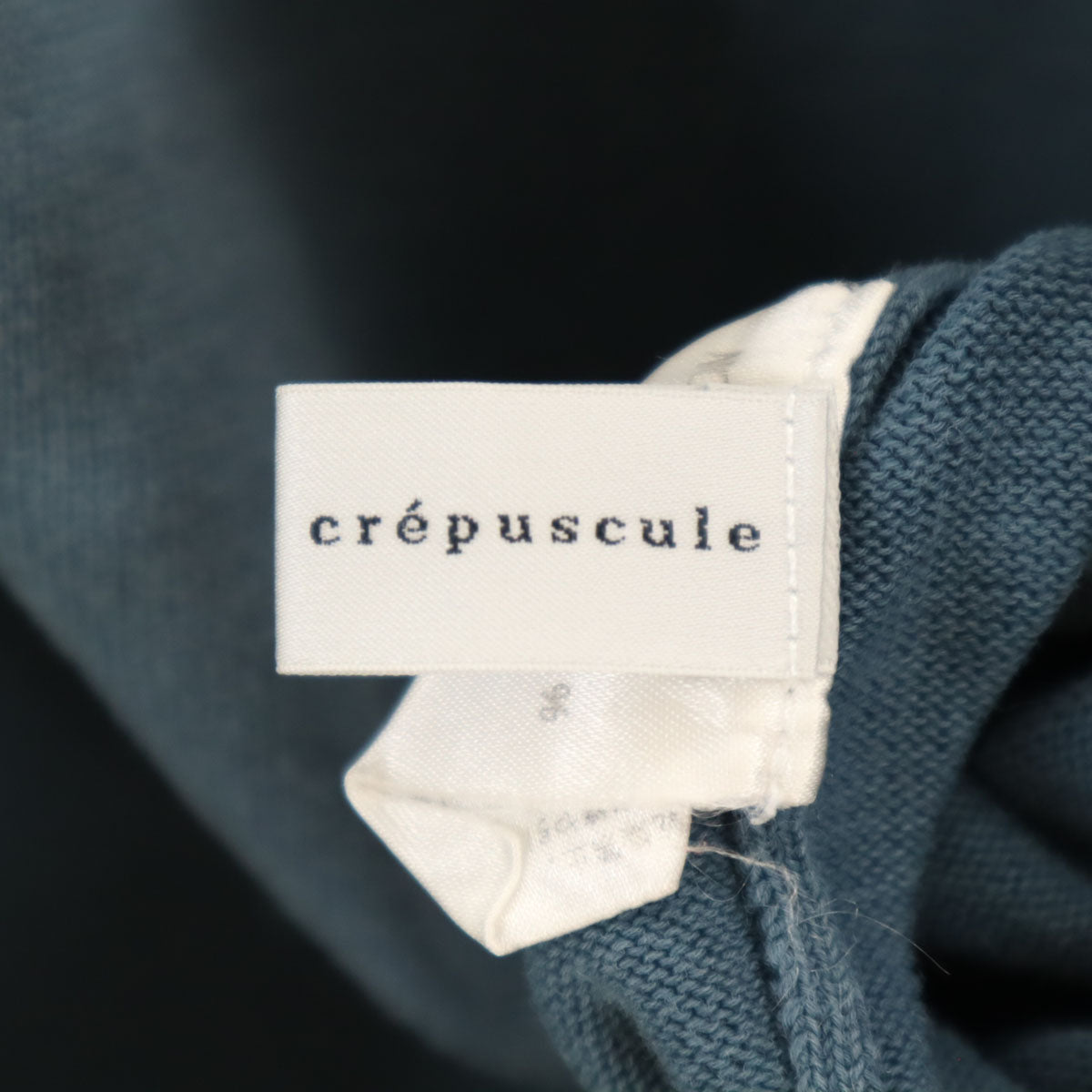 crepuscule クレプスキュール 半袖 ポケット ニット Tシャツ 2 チャコールグレー メンズ