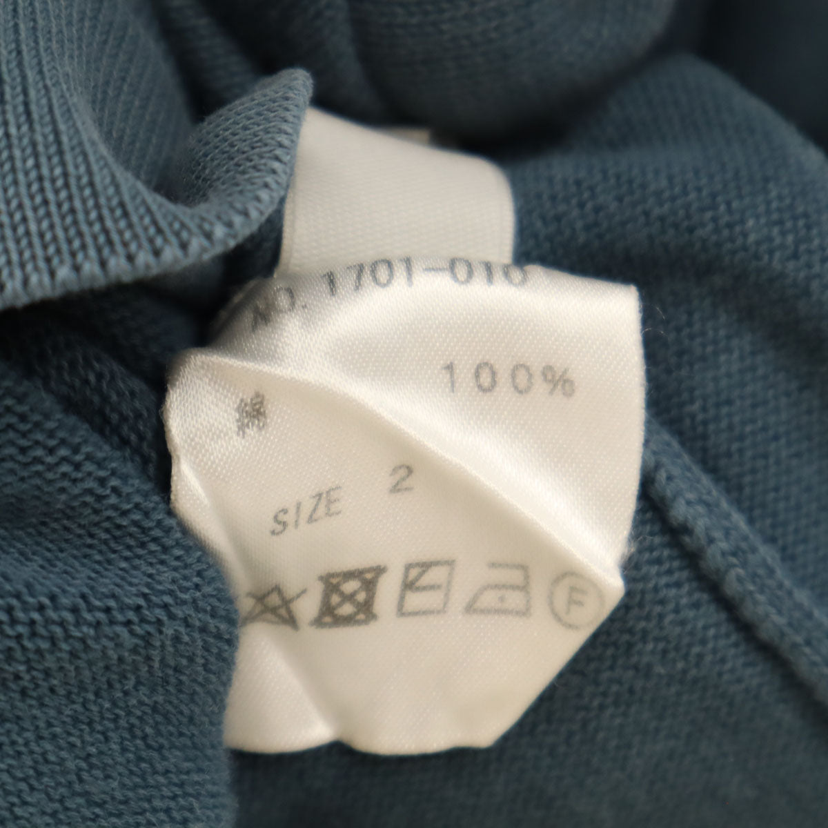 crepuscule クレプスキュール 半袖 ポケット ニット Tシャツ 2 チャコールグレー メンズ