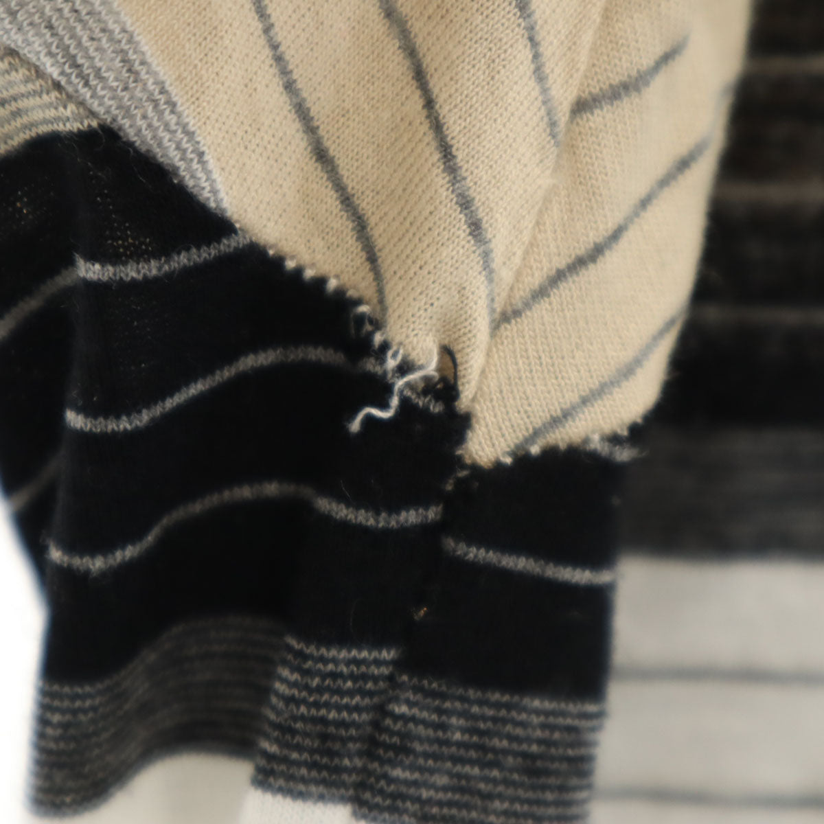 ディーアンドジー ドルチェアンドガッバーナ イタリア製 ボーダー柄 半袖 Tシャツ L ベージュ レディース