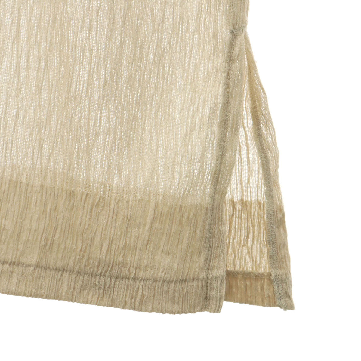 HAI SPORTING GEAR ハイスポーティングギア 80s 90s オールド 半袖 チュニック丈 カットソー M ベージュ イッセイミヤケ レディース