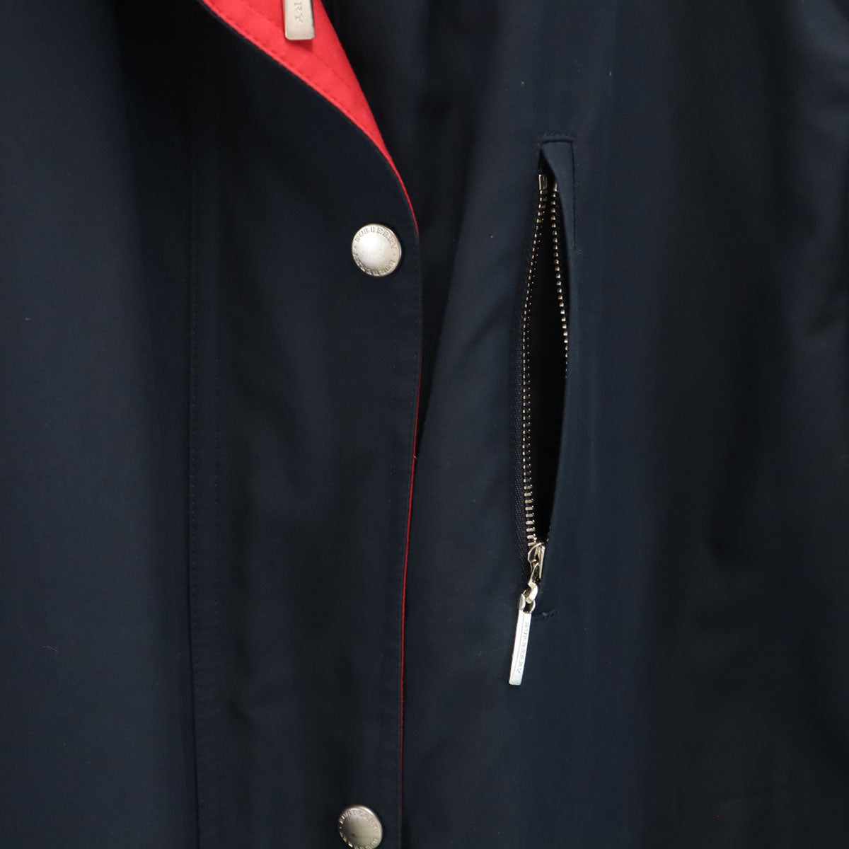 BURBERRY LONDON バーバリーロンドン ブルゾン 38 ネイビー 三陽商会 ジャケット レディース