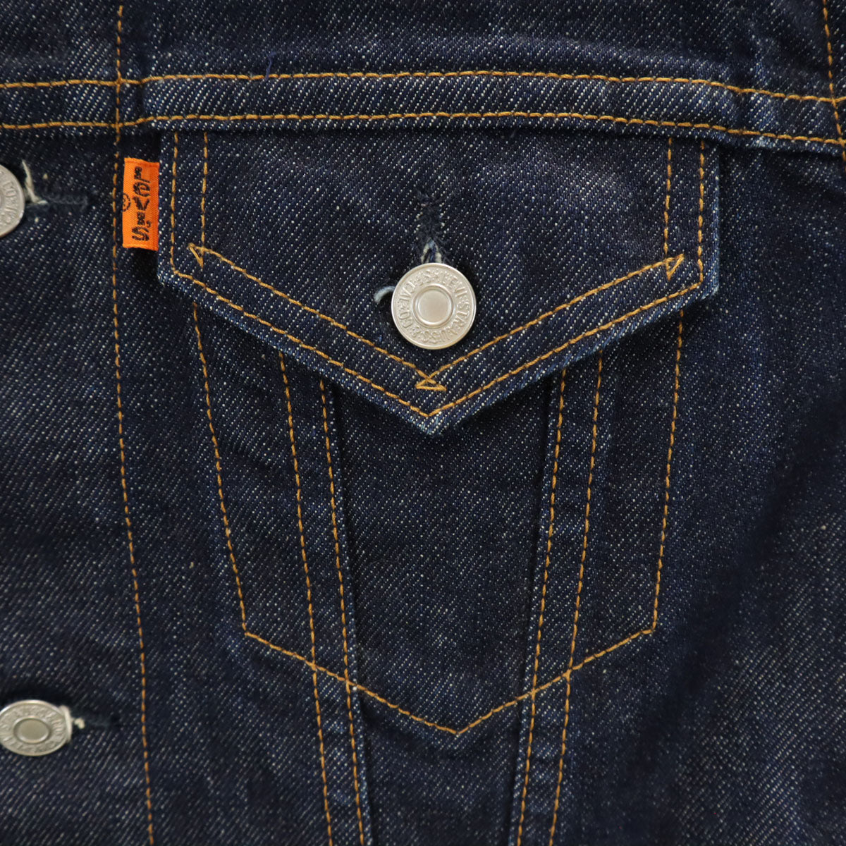 Levi's リーバイス 78601 オレンジタブ デニムジャケット M インディゴ ジージャン トラッカー メンズ
