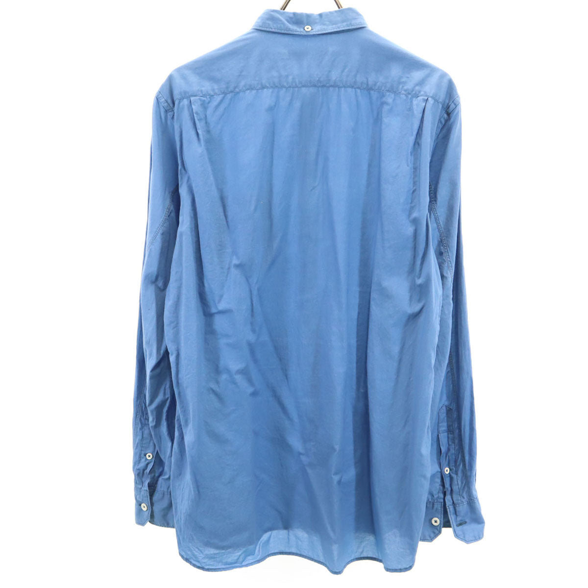 nonnative ノンネイティブ 日本製 長袖 ボタンダウンシャツ 3 ネイビー系 ロールアップ メンズ