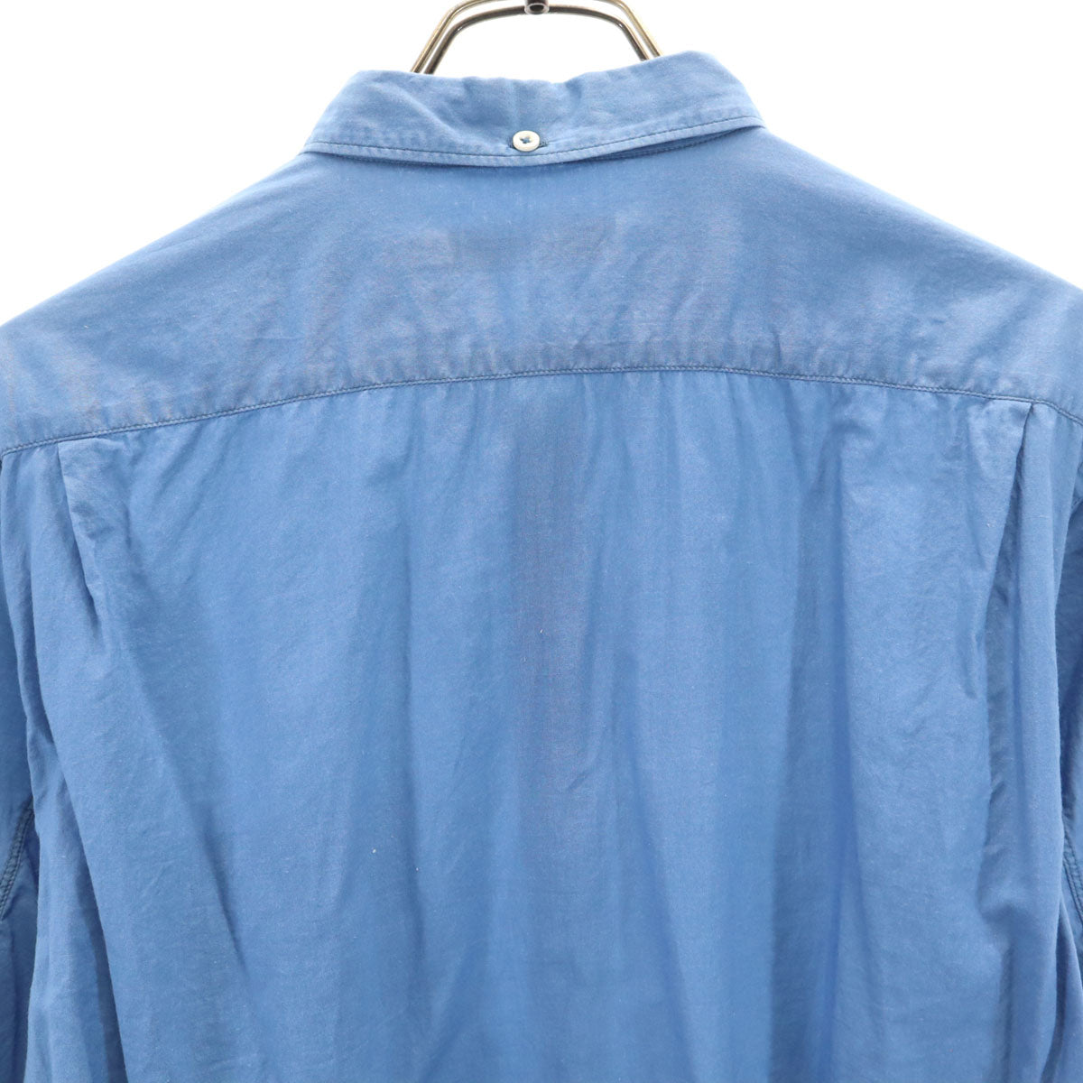 nonnative ノンネイティブ 日本製 長袖 ボタンダウンシャツ 3 ネイビー系 ロールアップ メンズ