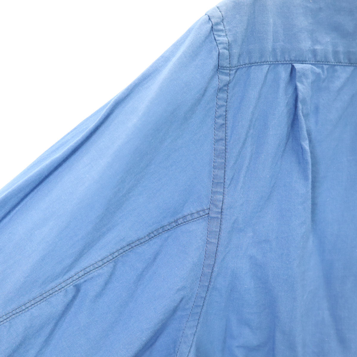 nonnative ノンネイティブ 日本製 長袖 ボタンダウンシャツ 3 ネイビー系 ロールアップ メンズ