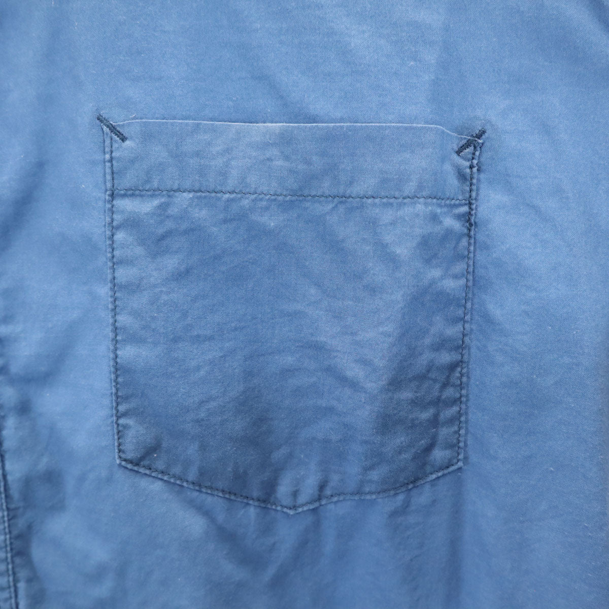 nonnative ノンネイティブ 日本製 長袖 ボタンダウンシャツ 3 ネイビー系 ロールアップ メンズ