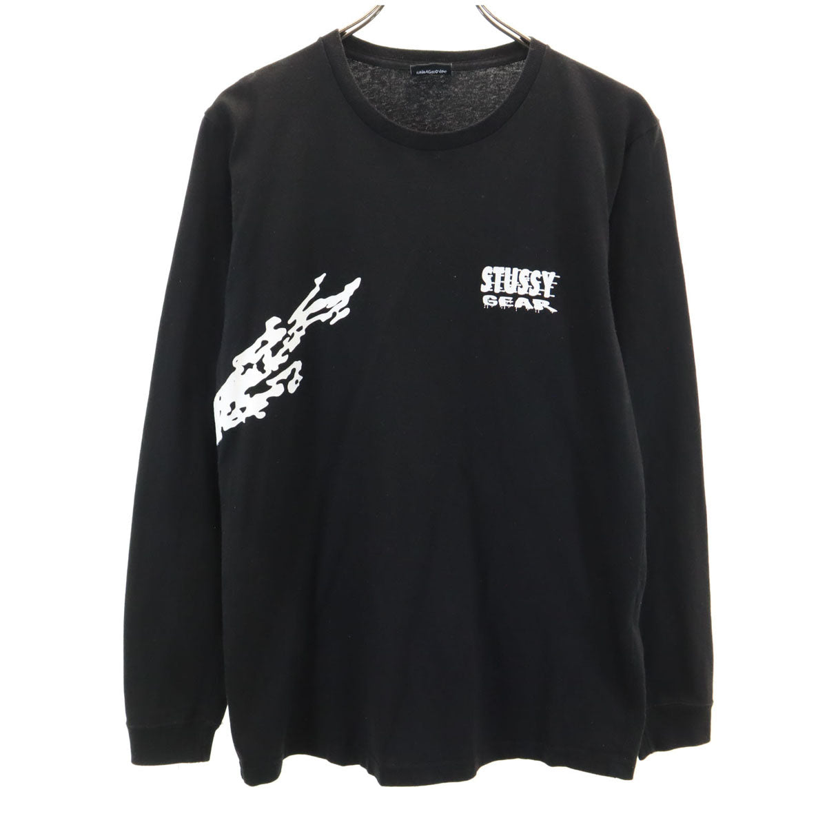 STUSSY ステューシー Venus 女神 ビッグロンT メキシコ製 XL 黒 楽天