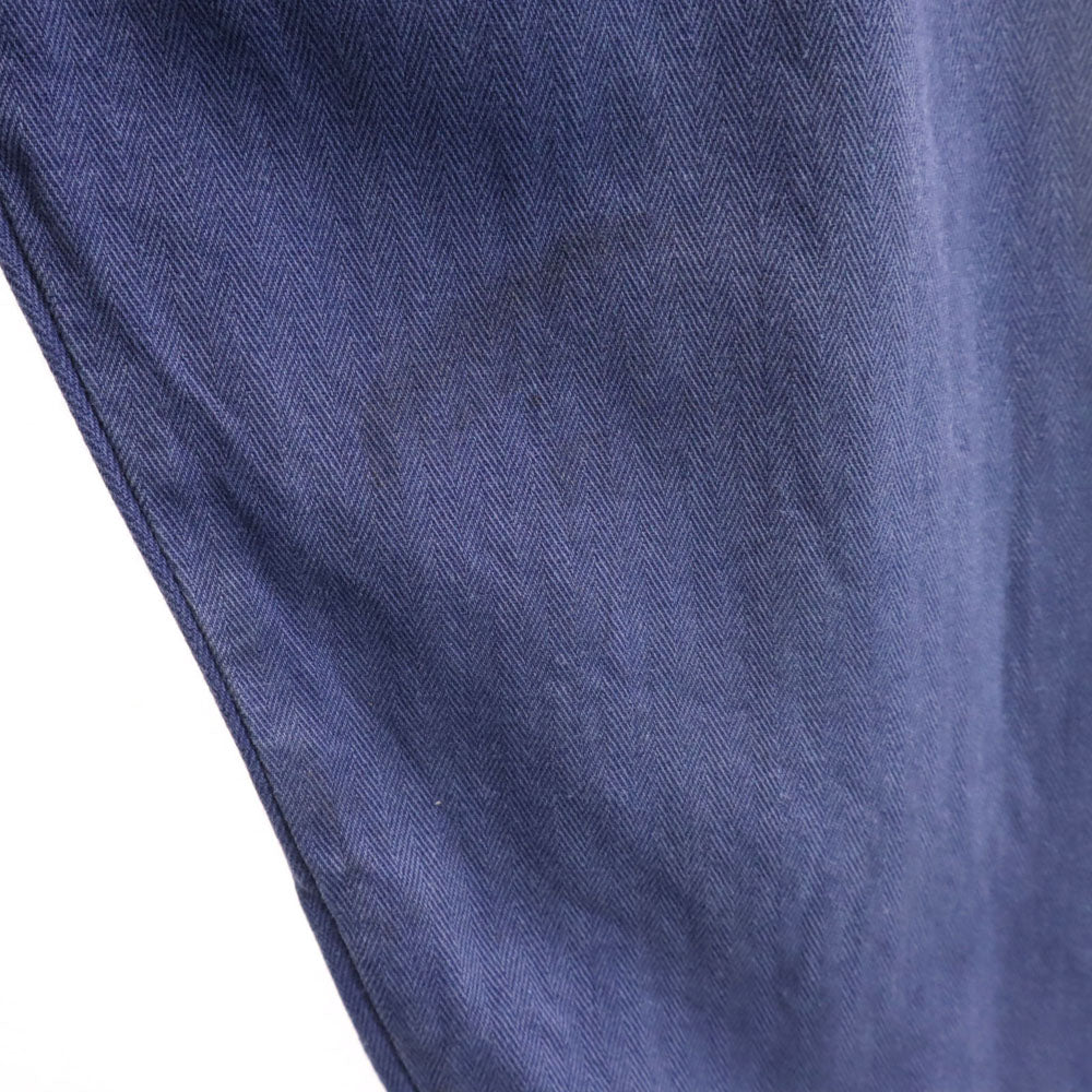 OZ KPT NALEPKU PRESOV 70s ヴィンテージ ヘリンボーン ユーロミリタリー ワークジャケット 紺紫 メンズ