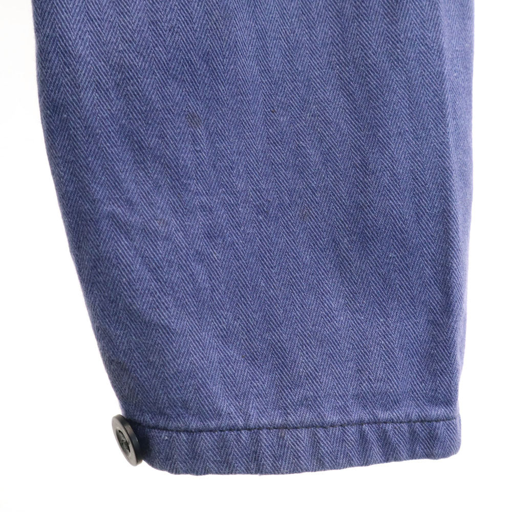 OZ KPT NALEPKU PRESOV 70s ヴィンテージ ヘリンボーン ユーロミリタリー ワークジャケット 紺紫 メンズ