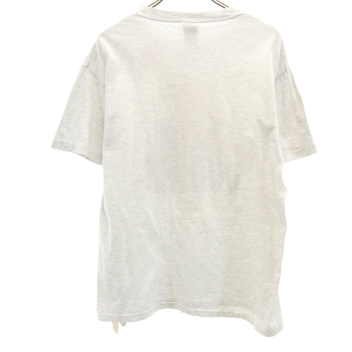 NIKE ナイキ 90s USA製 オールド 銀タグ エアジョーダン ジャンプマン プリント 半袖 Tシャツ L グレー JORDAN シングルステッチ メンズ