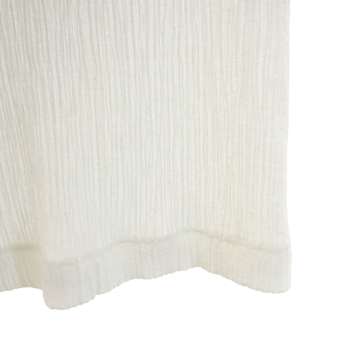 ISSEY MIYAKE MEN イッセイミヤケメン 日本製 半袖 プリーツ Tシャツ 4 ホワイト メンズ