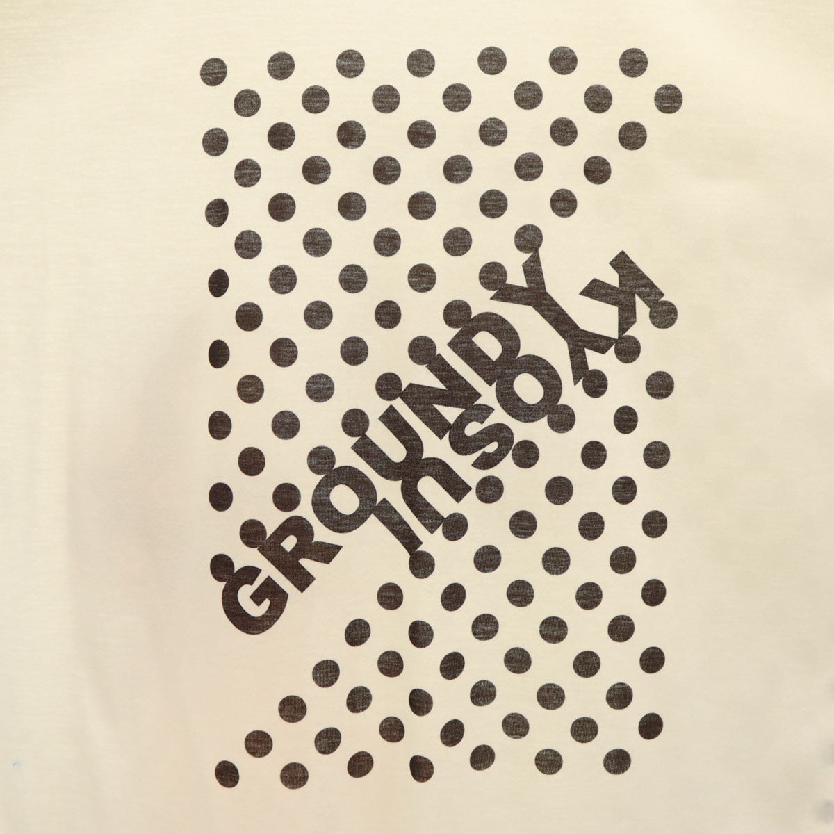 Ground Y グランドワイ 河鍋暁斎 コラボ 日本製 美人十二ヵ月カレンダー二月 半袖 Tシャツ 3 アイボリー ヨウジヤマモト メンズ