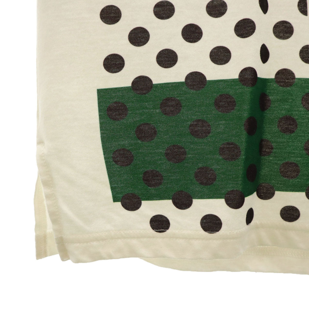 Ground Y グランドワイ 河鍋暁斎 コラボ 日本製 美人十二ヵ月カレンダー二月 半袖 Tシャツ 3 アイボリー ヨウジヤマモト メンズ