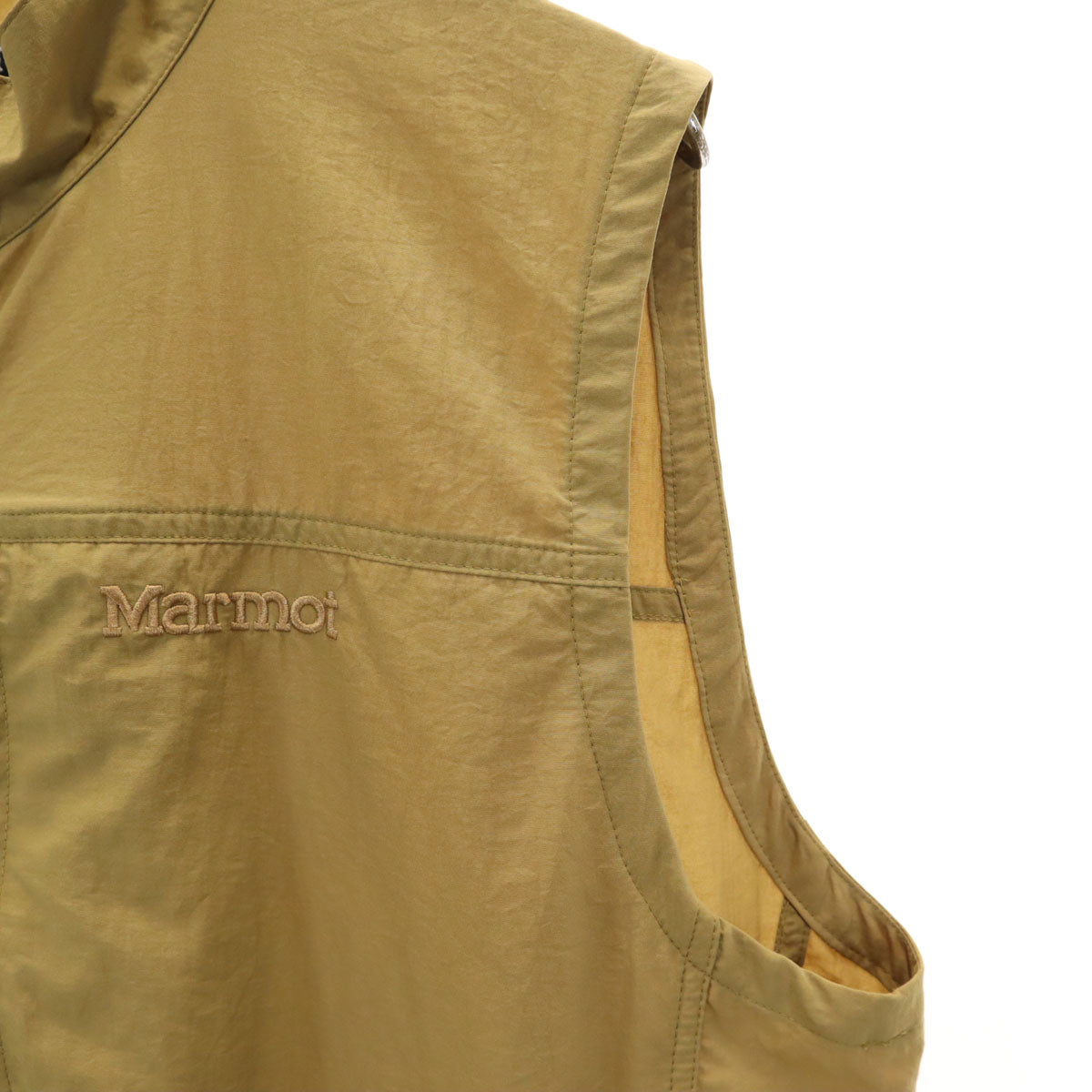 MARMOT マーモット WR ベスト XL ベージュ アウトドア メンズ
