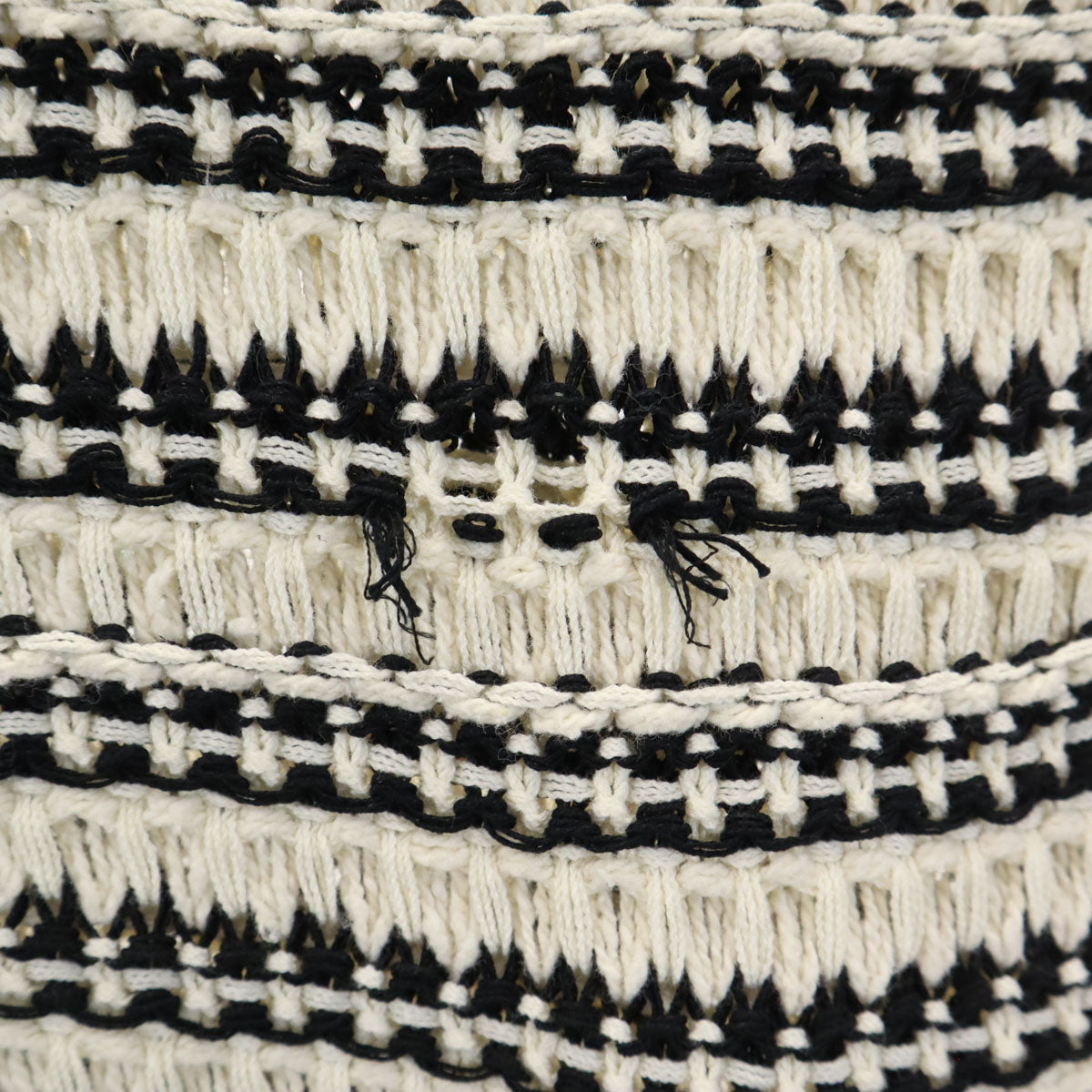 BATONER バトナー ボーダー柄 長袖 ニット 1 アイボリー レディース