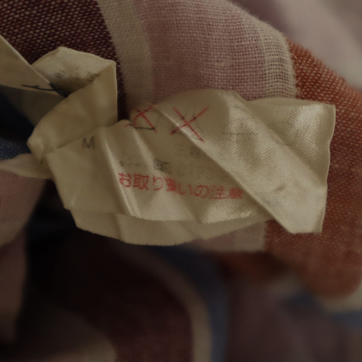 ETRO エトロ イタリア製 リネンブレンド ストライプ柄 半袖 ボタンダウンシャツ 40 マルチ メンズ