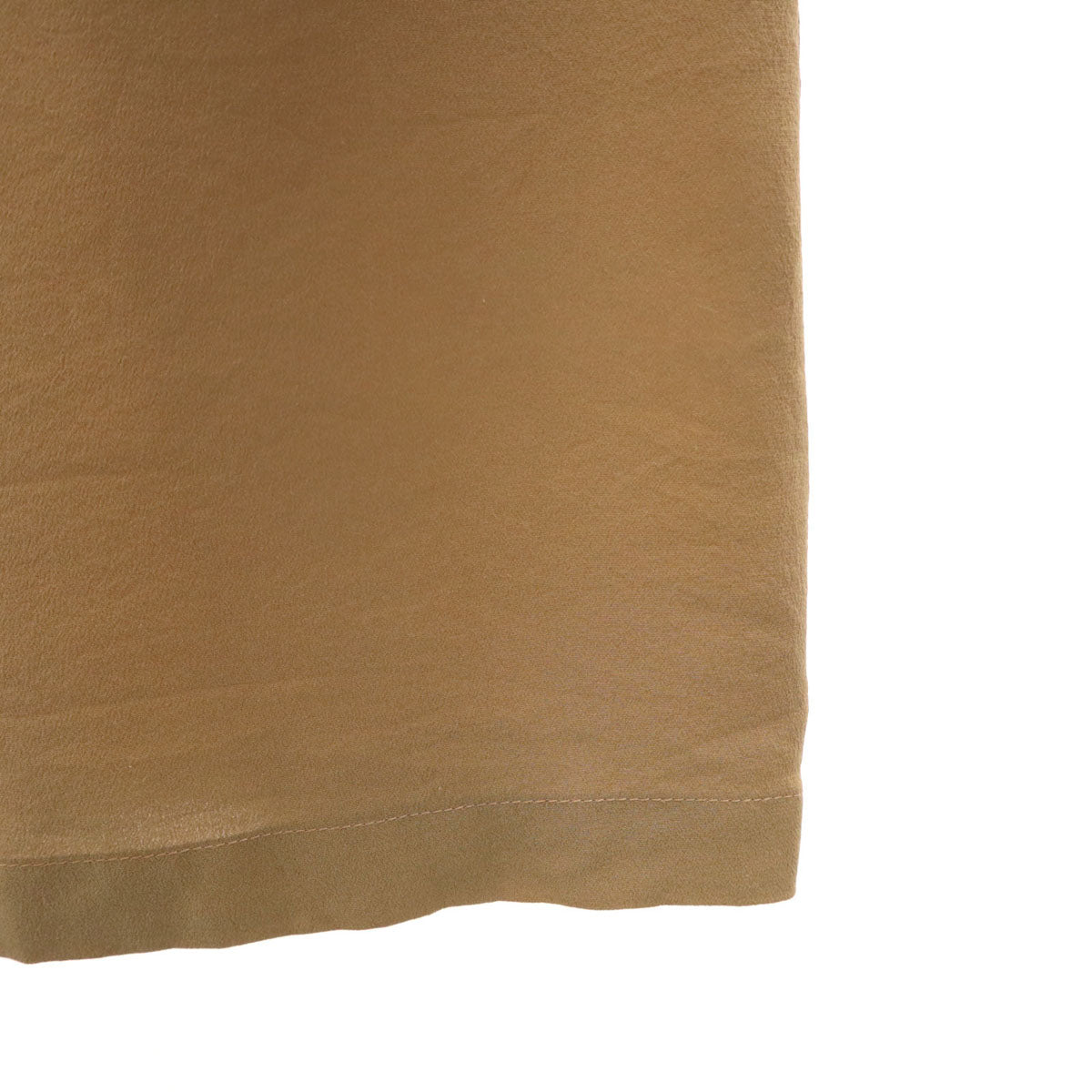 MARNI マルニ ポルトガル製 シルク 半袖 ブラウス 38 ブラウン プル