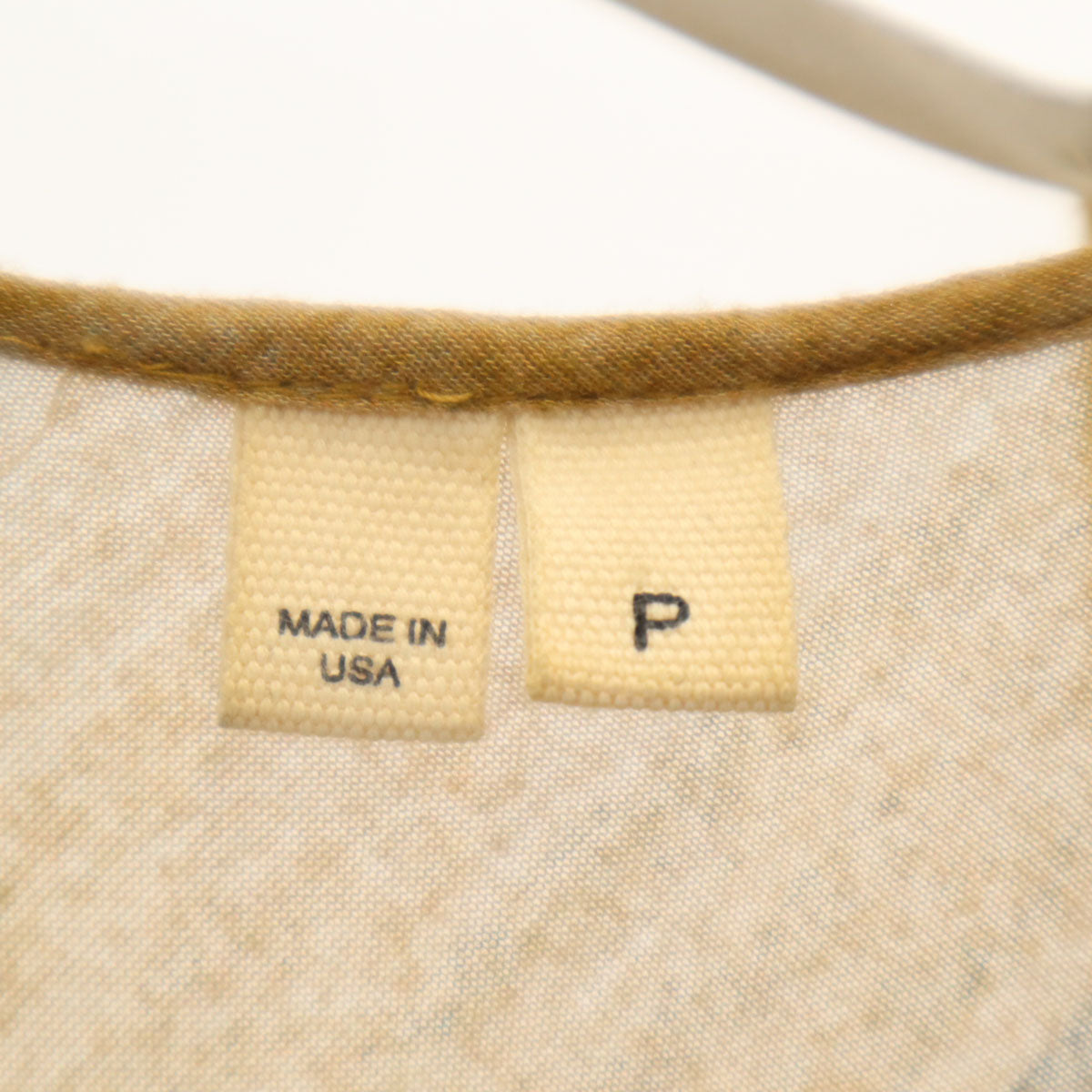 theory セオリー USA製 総柄 ノースリーブ チュニック P ブラウン レディース