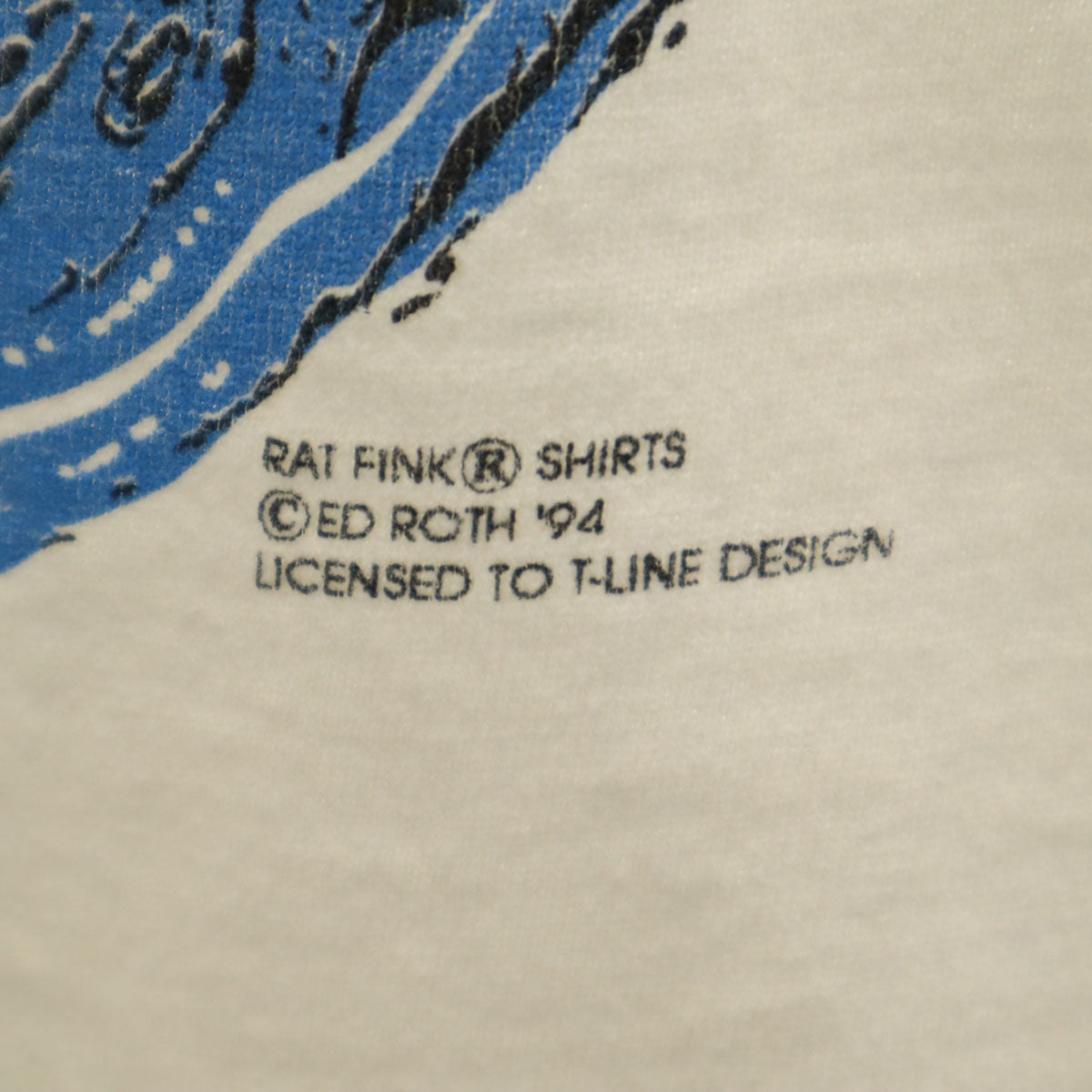 ALL SPORTS オールスポーツ 90s USA製 オールド ラットフィンク 半袖 Tシャツ S ホワイト Rat Fink キャラT メンズ