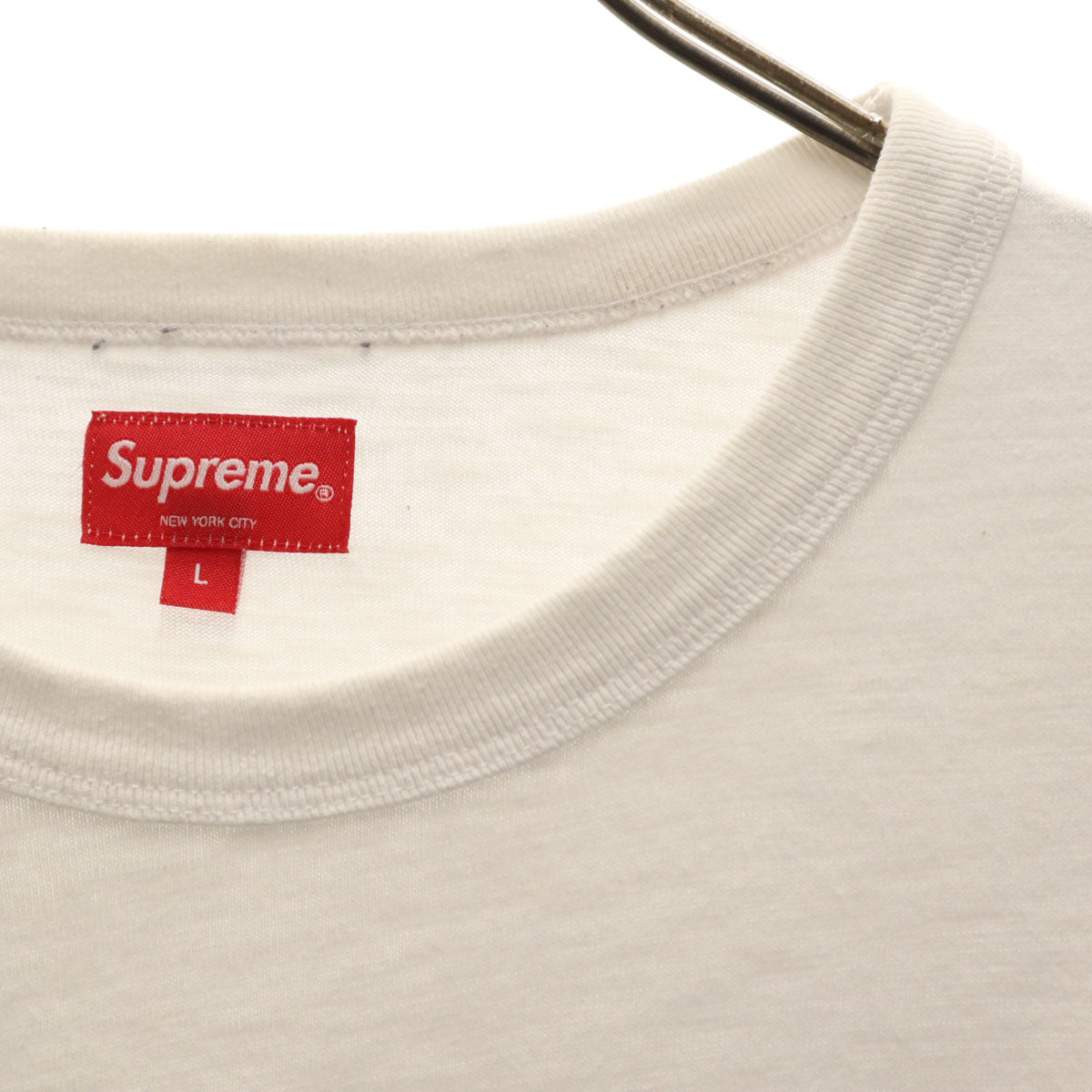 Supreme シュプリーム 22FW No Love 半袖 Tシャツ L ホワイト メンズ