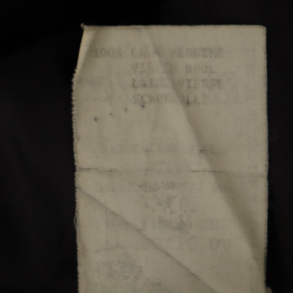 Emporio Armani エンポリオアルマーニ 90s イタリア製 ウール オールド パンツスーツ 上下 セットアップ 38/42 黒 レディース