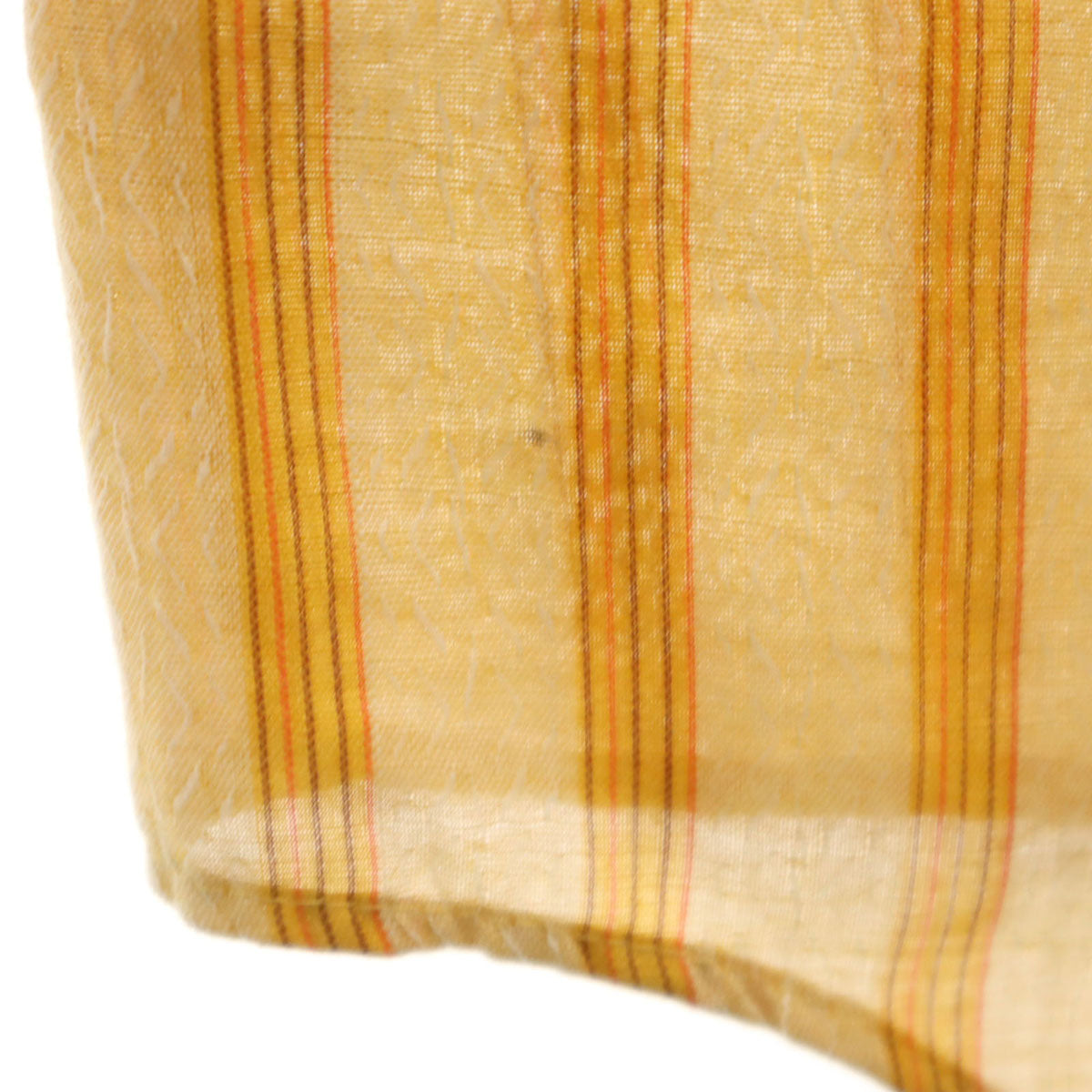 TOWNCRAFT タウンクラフト 70s ヴィンテージ ストライプ柄 半袖 シャツ 15 山吹色 PENNEYS メンズ