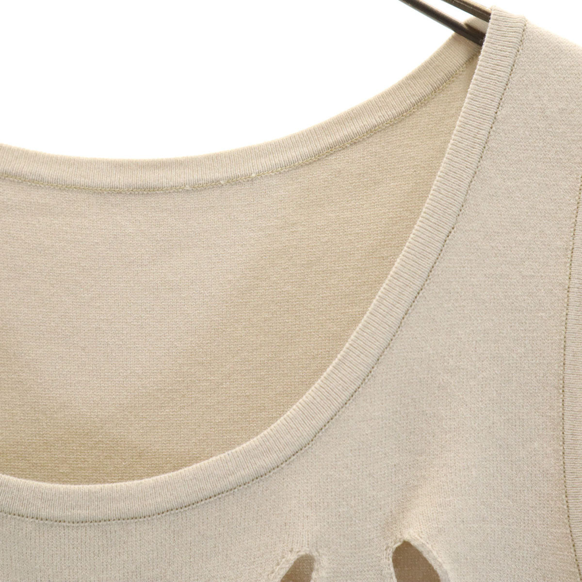 未使用 BOTTER ボッター ポルトガル製 ノースリーブ ニット グレージュ レディース