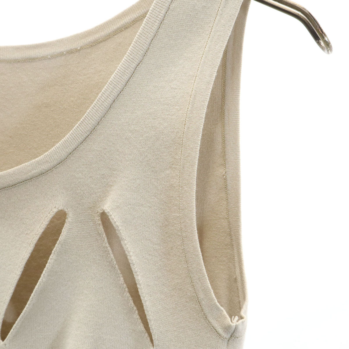 未使用 BOTTER ボッター ポルトガル製 ノースリーブ ニット グレージュ レディース