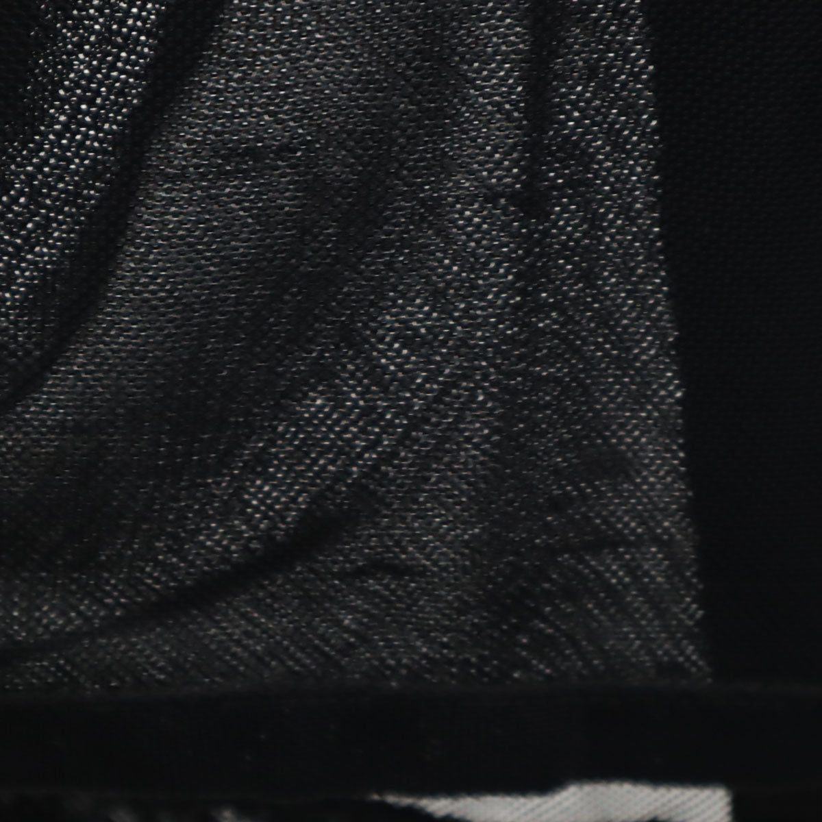 Emporio Armani エンポリオアルマーニ 90s イタリア製 オールド 半袖 ジップアップ メッシュ カットソー M ブラック レディース