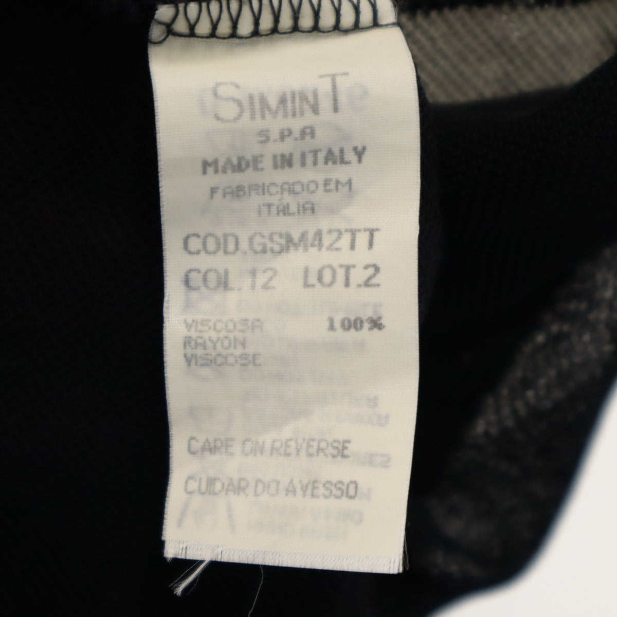 Emporio Armani エンポリオアルマーニ 90s イタリア製 オールド 半袖 ジップアップ メッシュ カットソー M ブラック レディース