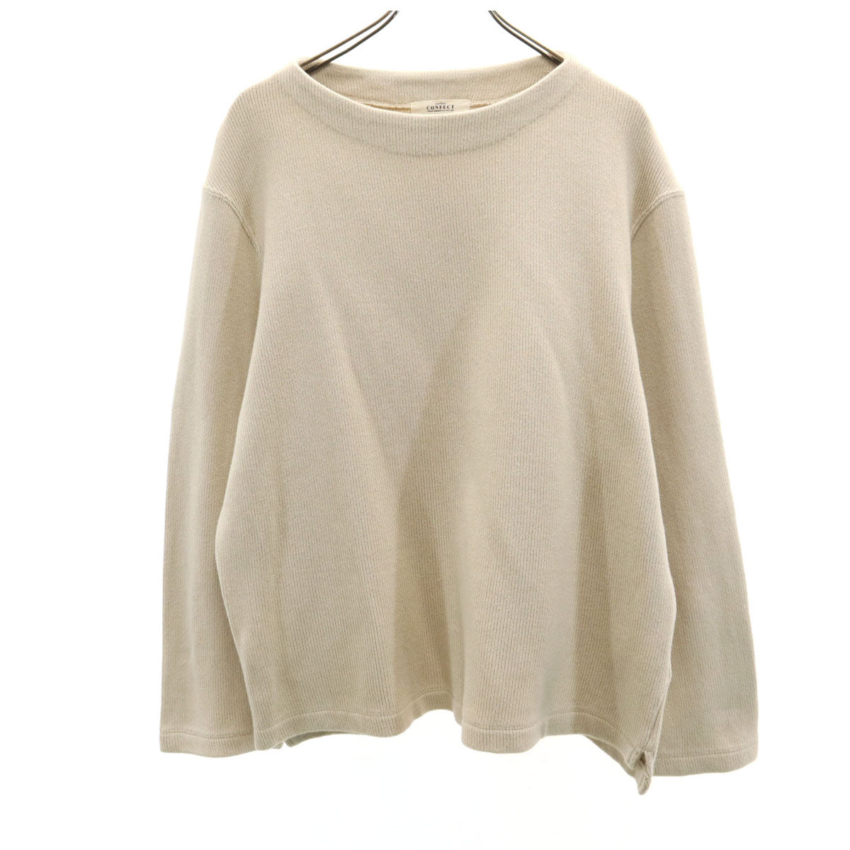 nest Robe CONFECT ネストローブコンフェクト 日本製 長袖 トレーナー 4 ベージュ メンズ