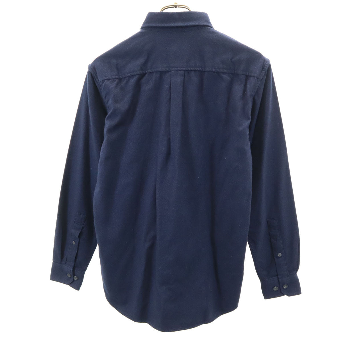 Eddie Bauer エディーバウアー 長袖 ボタンダウンシャツ XS ネイビー メンズ