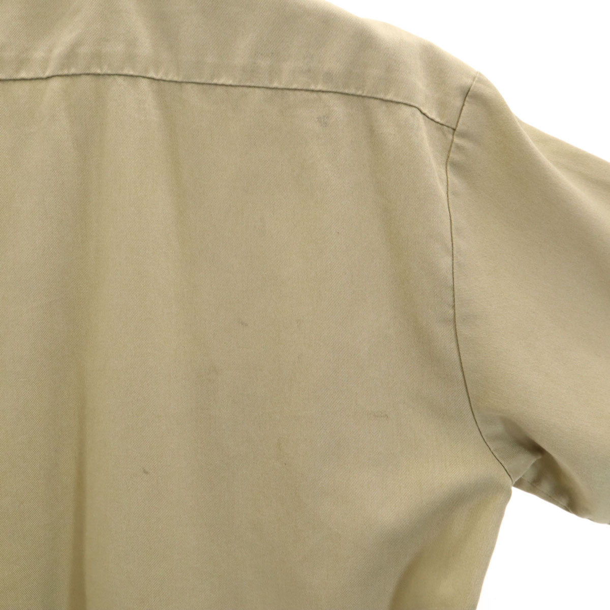 Dickies ディッキーズ 半袖 ワークシャツ M ベージュ メンズ