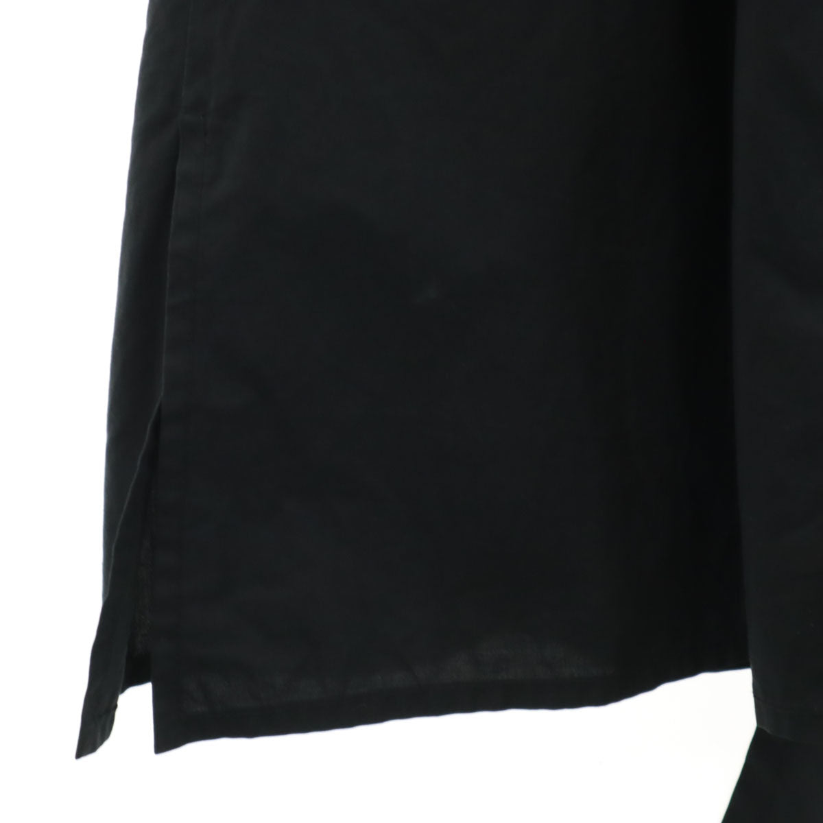 Yohji Yamamoto ヨウジヤマモト 日本製 ノースリーブ シャツ 2 ブラック レディース