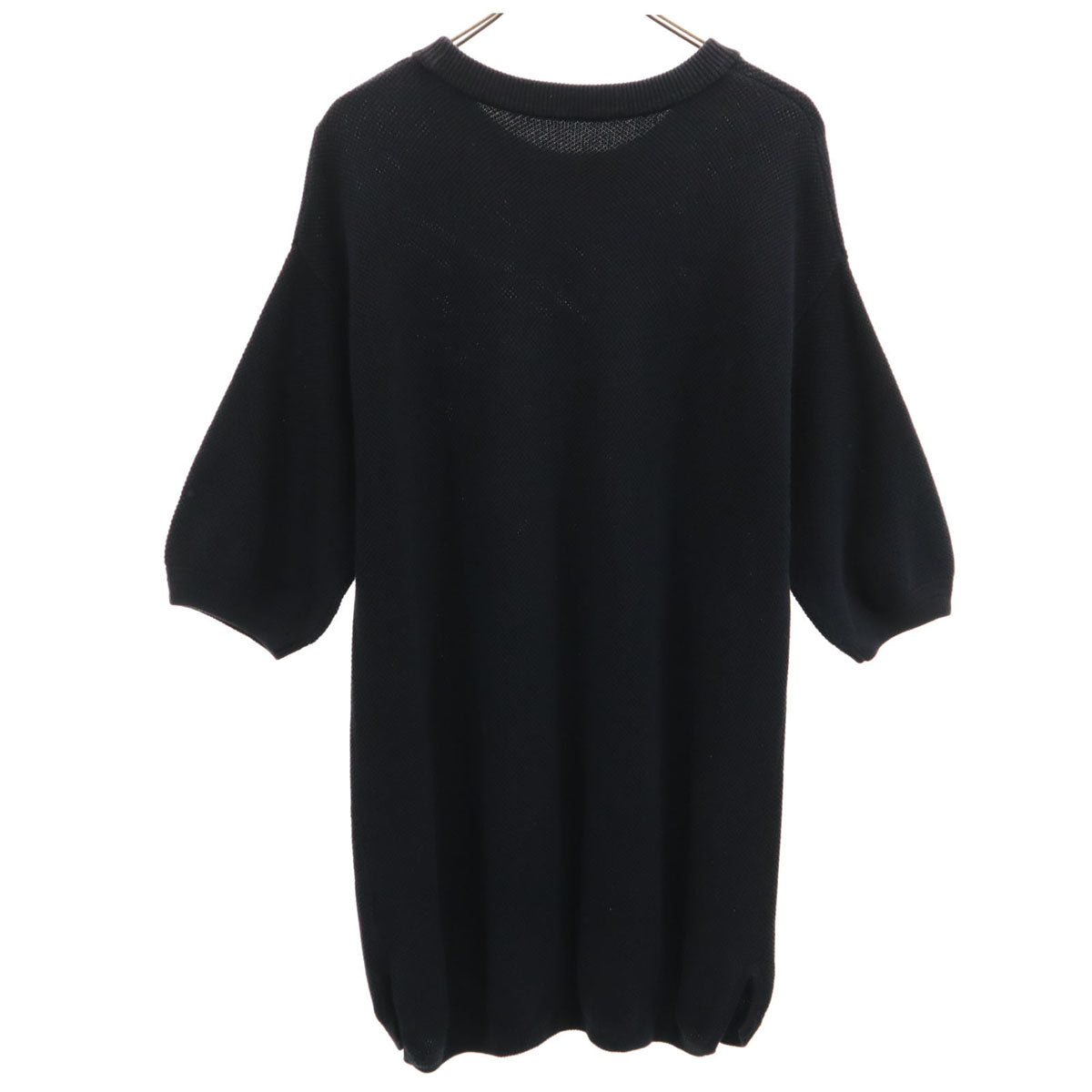 crepuscule クレプスキュール 半袖 ニット F ブラック メンズ