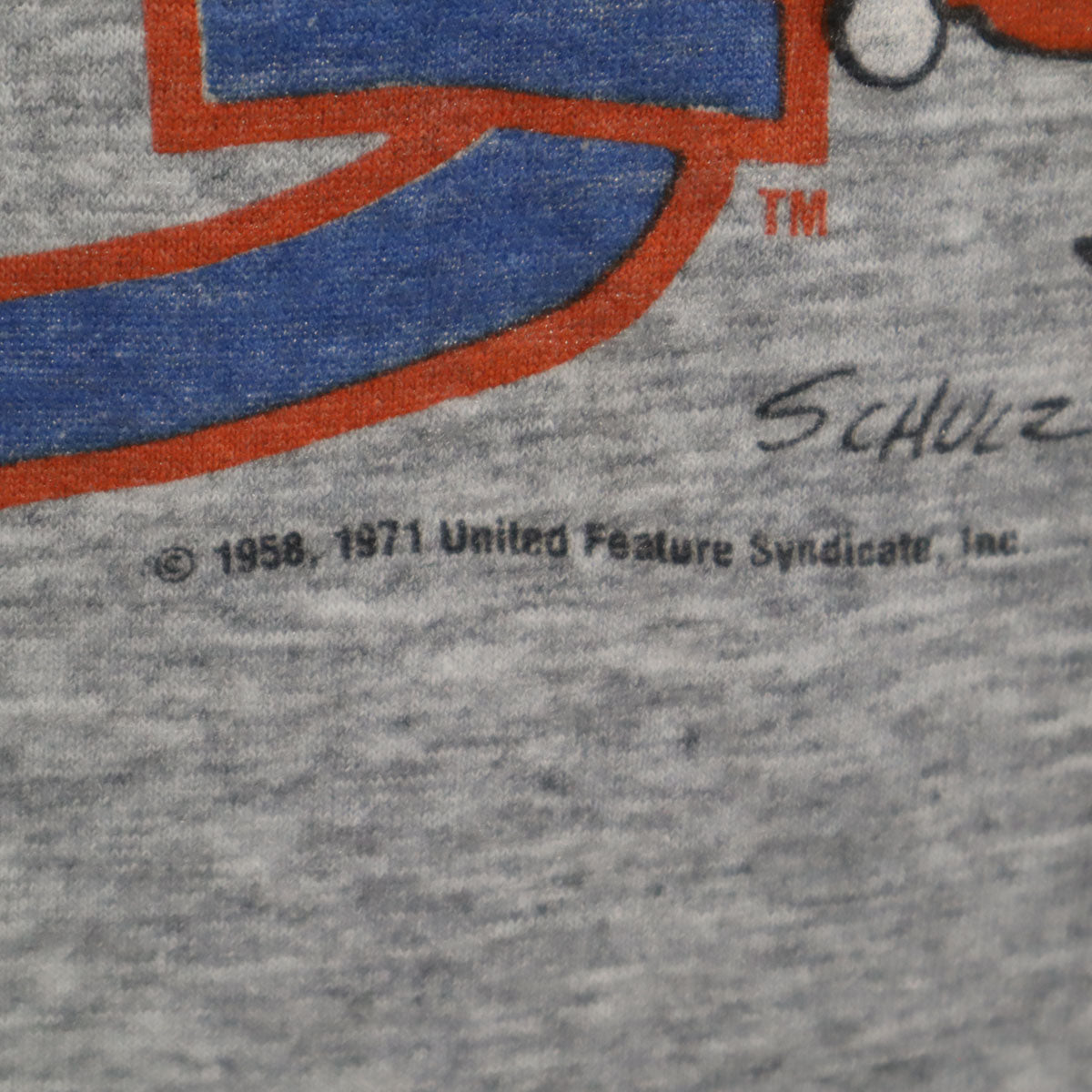 70s 80s ヴィンテージ オーバーン・タイガース スヌーピー 半袖 Tシャツ グレー AUBURN TIGERS SNOOPY シングルステッチ メンズ